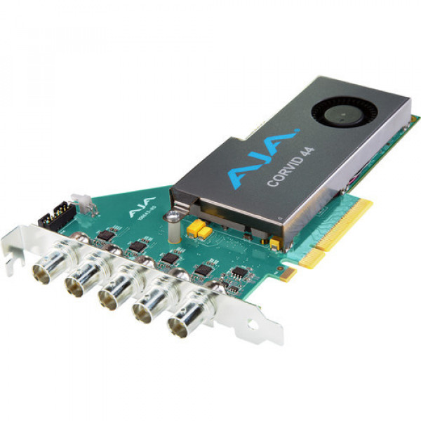 AJA Corvid 44 BNC Flexible Multi-Format I/O Card with Fan (Version 2)